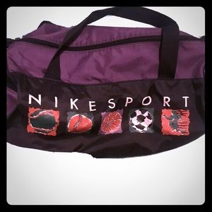 Vintage 90s Nike Sport Duffel Bag
